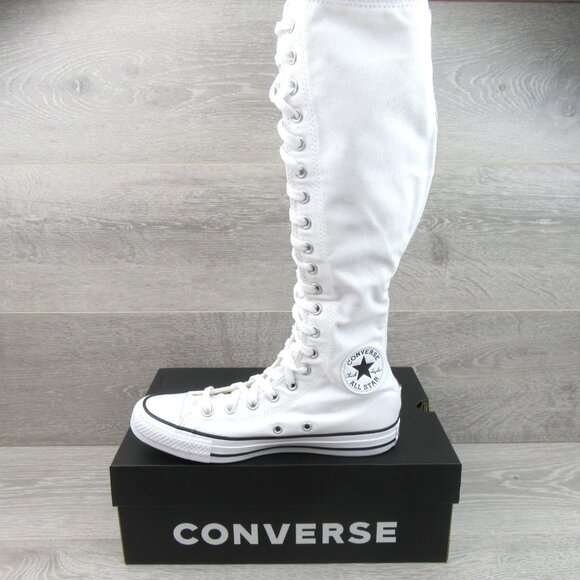 Converse Chuck Taylor All Star XX HI Women's Size 8 White Sneakers NEW - Picture 3 of 16